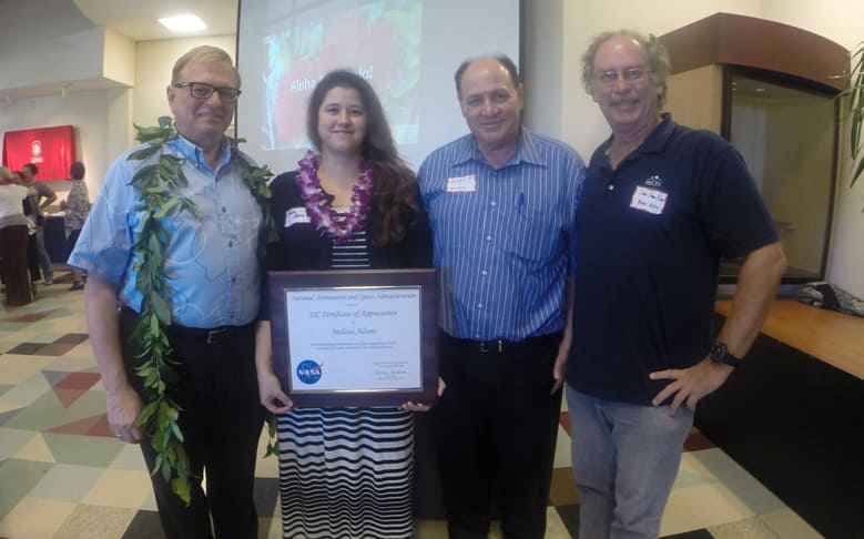 Former PISCES Intern Honored at UH Hilo