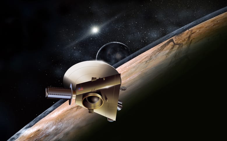 Probe to Relay First Up-close Data and Imagery of Pluto