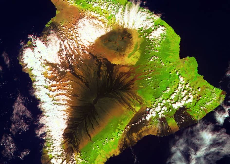 Satellite Picture of Big Island