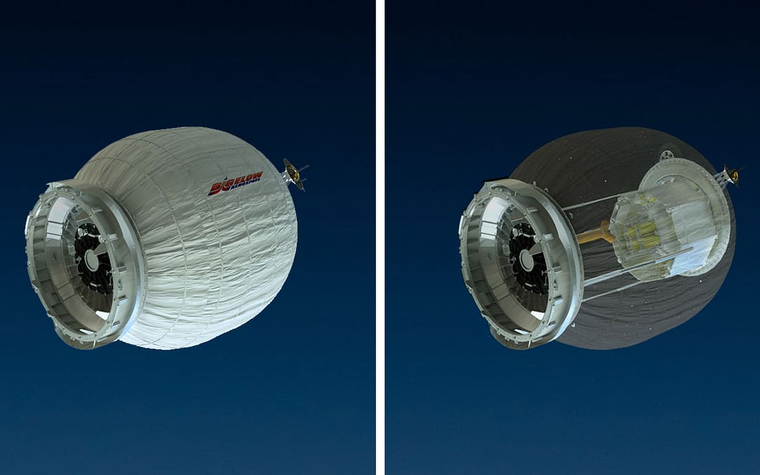ISS Station Adds Bigelow Expandable Activity Module