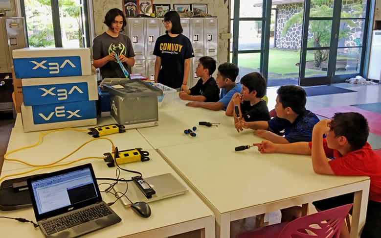 PISCES & KOYD Bring Robotics to Keaukaha Youth