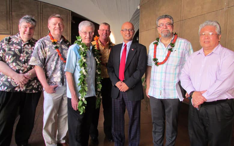 Hawaii State Aerospace Caucus and NASA Discuss Proposed Laser Communications Ground Station