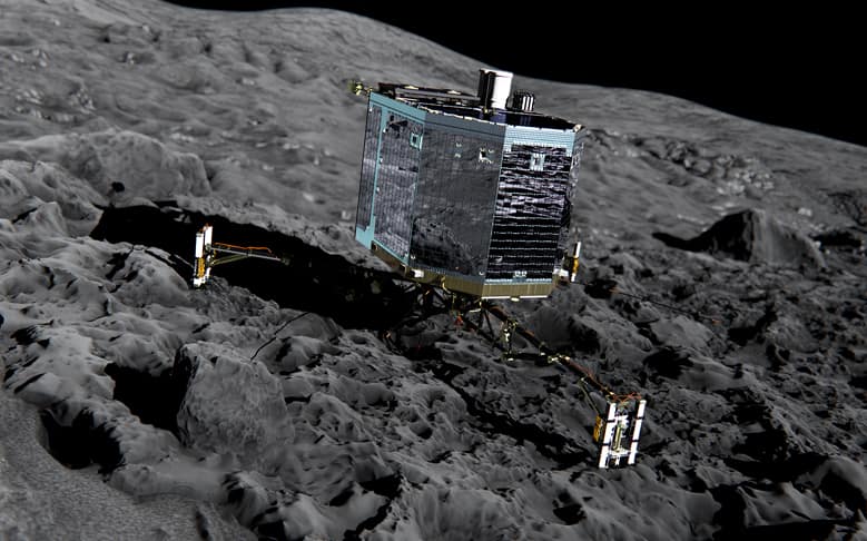 ESA Spacecraft Makes Historic Comet Landing