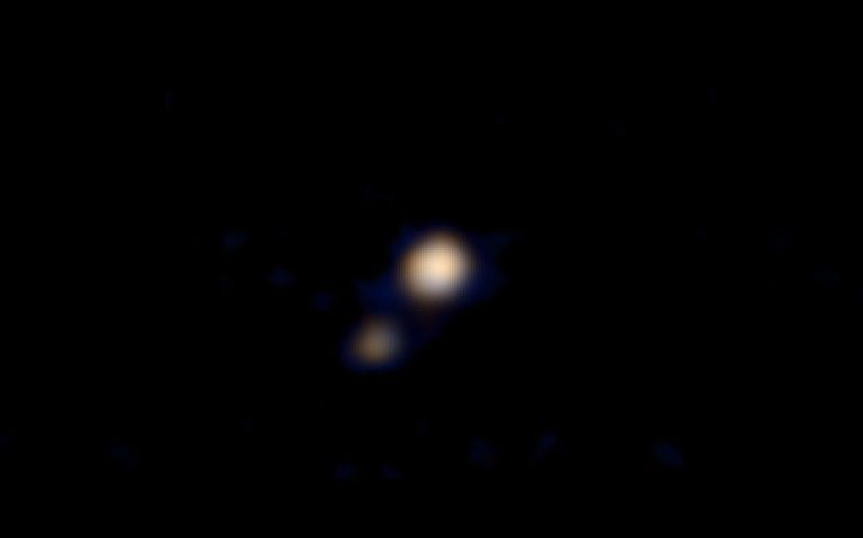 NASA Releases First Color Image of Pluto
