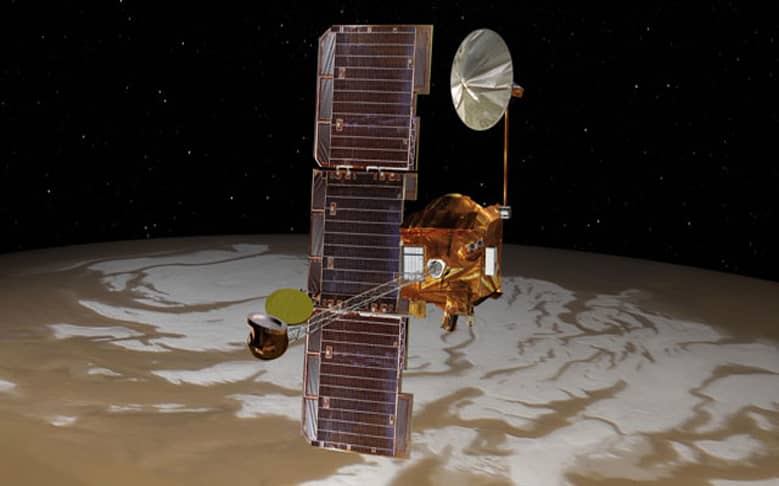 NASA Spacecraft Nears 60,000 Laps Around Mars
