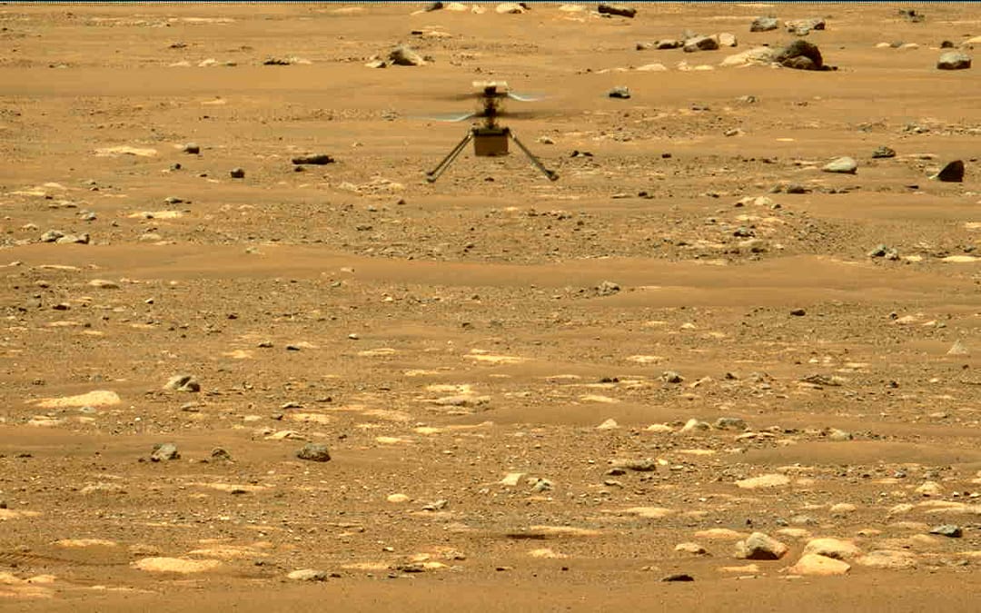 Mars helicopter completes 4 test flights, extends mission