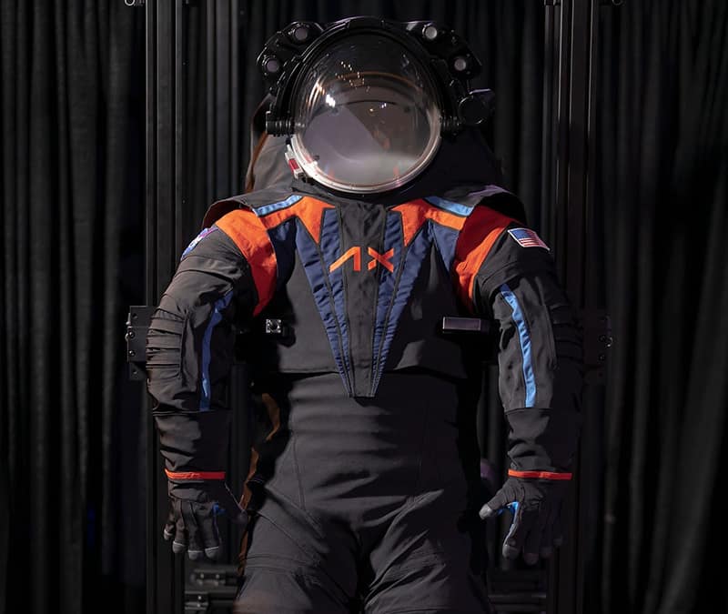 dark grey astronaut suit