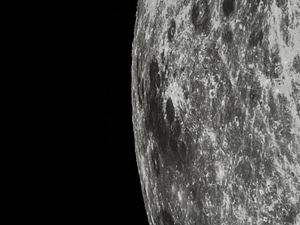A closeup of Mare Marginis, a lunar sea that lies on the very edge of the lunar nearside. Credit: Xinhua News, via UnmannedSpacefight.com.