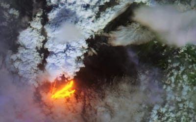 Satellites Capture Mauna Loa Eruption From Space