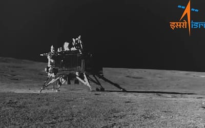 India’s Chandrayaan-3 Mission Nails Historic Lunar Landing at Moon’s South Pole