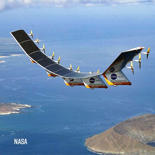 NASAʻs Helios Unmanned Aerial System